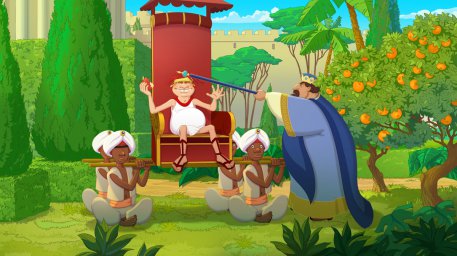 Кадры из мультфильма Три богатыря и Наследница престола