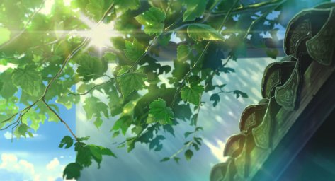 Кадры из мультфильма Хрустальное небо вчерашнего дня (Zuo ri qing kong)