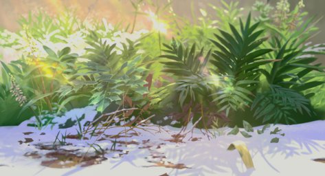 Кадры из мультфильма Хрустальное небо вчерашнего дня (Zuo ri qing kong)
