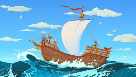 Кадры из мультфильма Три богатыря и Наследница престола