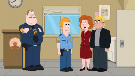 Кадры из мультсериала Полиция Парадайз (Paradise PD)
